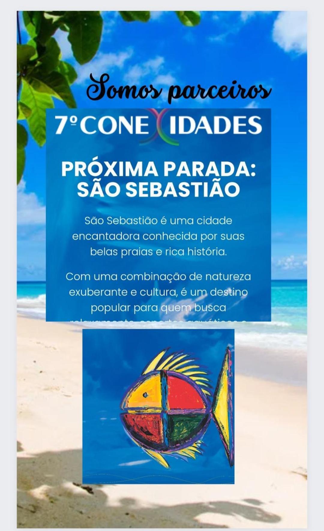 Pousada E Spa Shiva Sao Sebastiao 200Mts Da Praia ภายนอก รูปภาพ